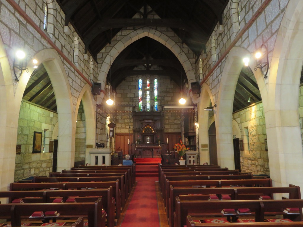 Greytown Anglican church inside
